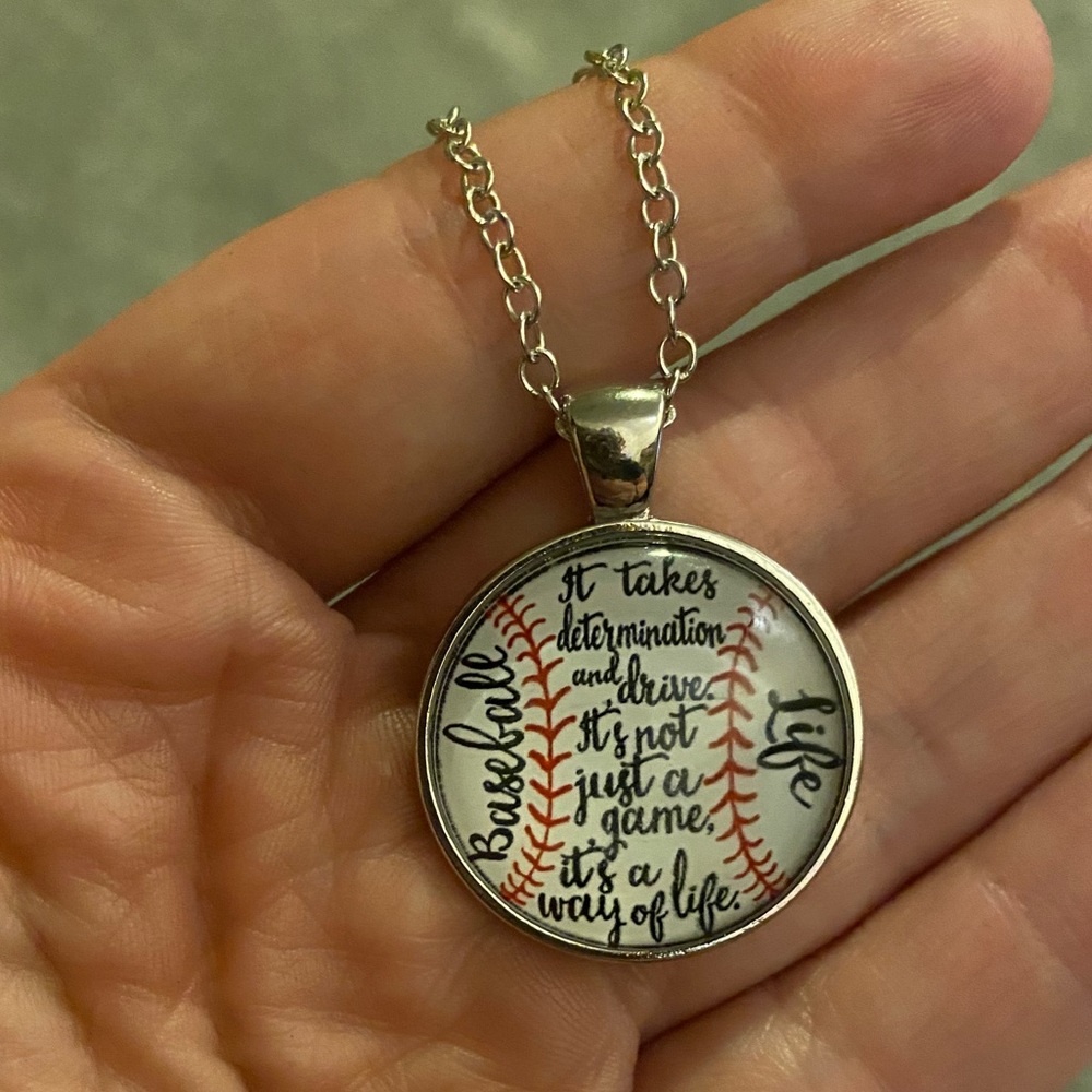 Baseball life necklace - Picture 3 of 4